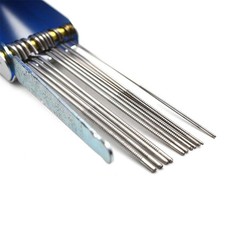 Guitar Nut Slotting Files Kit Needle File Saw Rods Slot Filing Set Luthier Tool