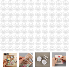 90Pcs/Set Mini Action Wobbles,Self-Adhesive Springs,Small Wobblers Movers for fo