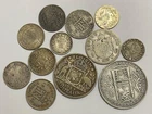 World Mixed Silver Coins Lot(12) VF-EF