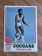 Ted McClain 1973-74 Topps - RC Carolina Cougars EX #247