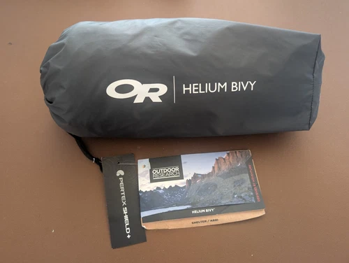 OUTDOOR RESEARCH HELIUM BIVY - PEWTER GREY - BNWT