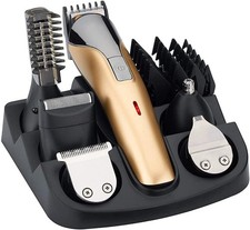 8in1 Beard Trimmer Men Rechargeable Waterproof Cordless Shaver Kit Face Grooming