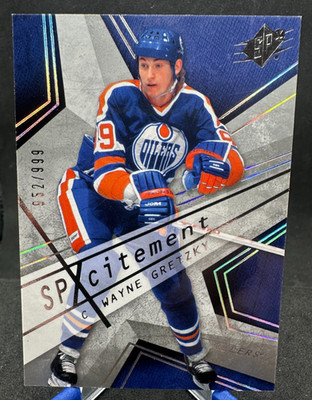 2008-09 Upper Deck SPx SPXcitement #X67 Wayne Gretzky /999