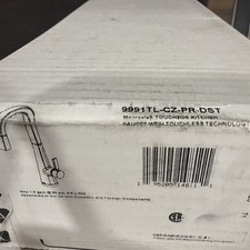 Delta Monrovia 9991-CZ-PR-DST Bar Prep touchle Kitchen Faucet Champagne Bronze t
