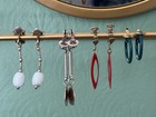 Vintage Metall verschiedene Stile Clip auf Ohrringe X5