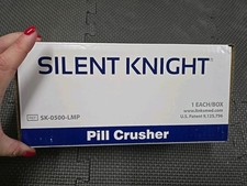 Silent Knight Pill Crusher w/Pouches
