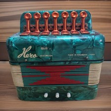 Hero Accordion Vintage Original 1965 Very Rare