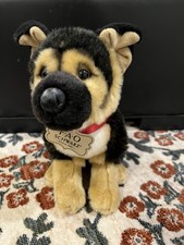 FAO Schwartz Stuffed German Shepherd Puppy Dog Plush Stuffed Animal