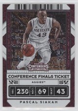 2020 Contenders Draft Picks Conference Finals Ticket /75 Pascal Siakam #17 0eo6
