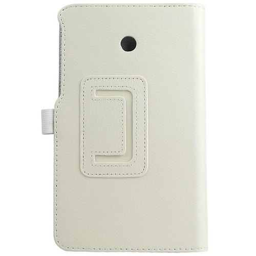 Wallet Case Flip Tasche Schutz Cover Etui für Tablet ASUS Fonepad 7 FE375CG Weiß - Bild 2 von 6