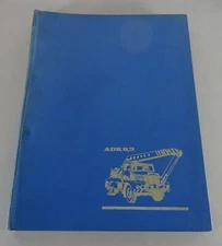 Spare Parts List / Parts Catalog ADK 6.3 Auto Crane Based On IFA S 4000 1967