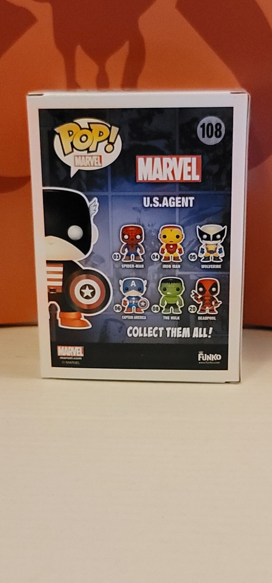 Marvel #0103 Funko POP! U.S. Agent (Comikaze) | eBay