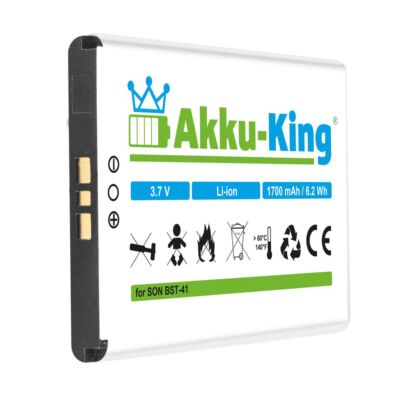 Akku für Sony-Ericsson Xperia X10/X10i Xperia Play  - ersetzt BST-41