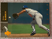 1994 Upper Deck #208 Eric Karros Los Angeles Dodgers