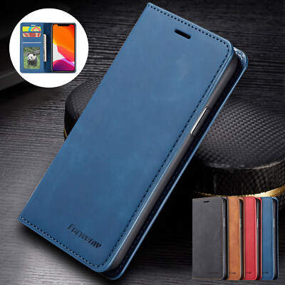 For iPhone 14 13 12 Pro XS Max XR X 8 Plus Flip Leather Wallet Phone Case Cover