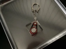 Porte-clés BOURBON liquide Automobile Courroie TEXROPE Keychain vintage 60'