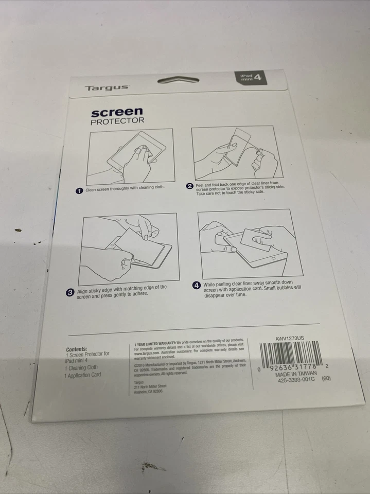 Targus Screen Protector - Fits iPad Mini 4 - Image 2 of 4