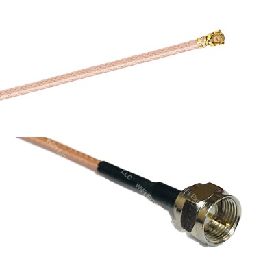 RG178 IPX U.FL to F MALE Coax RF Cable USA-Ship
