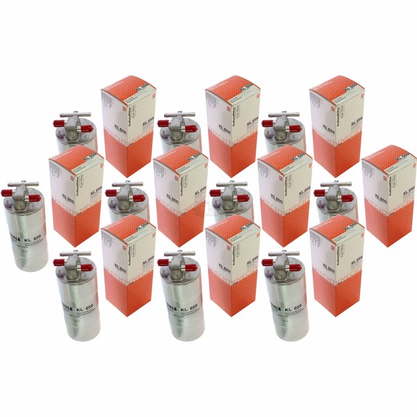 10X Mahle / Knecht KL 659 Kraftstofffilter Filter Fuel-image