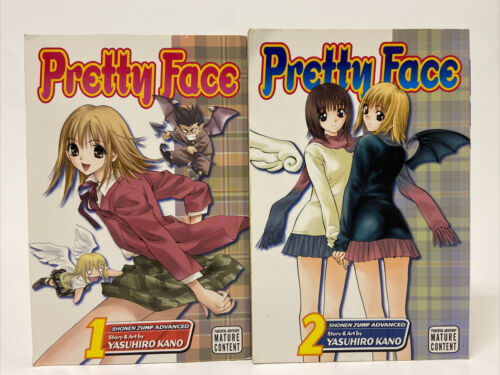 Pretty Face Manga English Volume 1 2 Yasuhuro Kano, Shonen Jump Viz Media - Picture 1 of 14