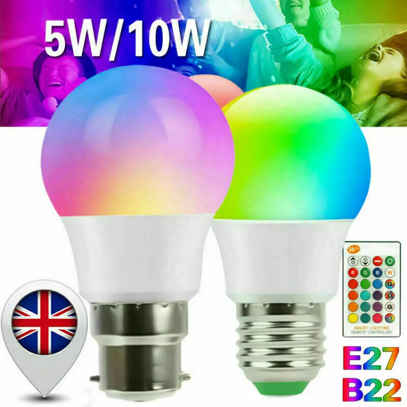 Brilliant lighting 8.5 w b22 2024 colour and white smart globe