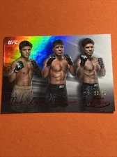 Henry Cejudo Red Foil Time Lapse Card 20/25 SP 2024 Topps UFC Gold Label BK