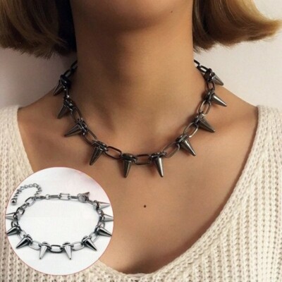 Hip-hop Punk Goth Handmade Choker 