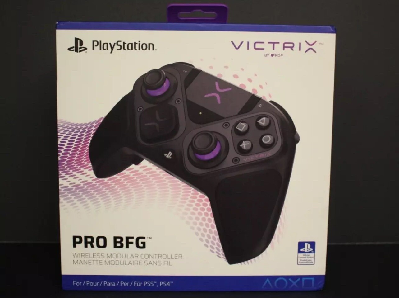 (RI2) PDP Victrix Pro BFG Wireless Controller for Sony PS5/PS4