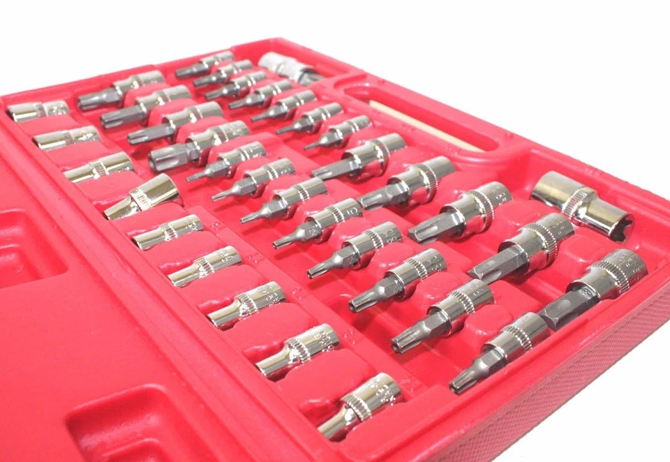 35 Pc External Star E-Socket Bits Female Male E-Torx Tamper proof Sockets Bit - Image 4 of 4