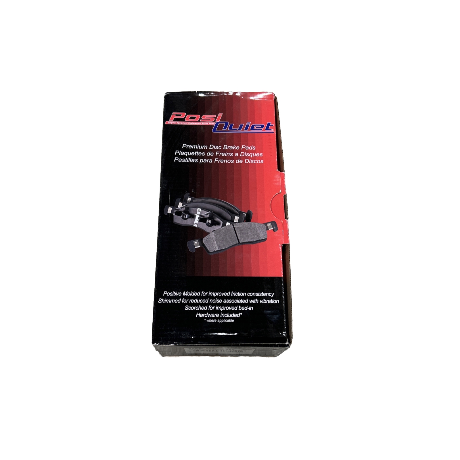 Posi-Quiet Semi-Metallic Disc Brake Pad Set by Centric 104.05910