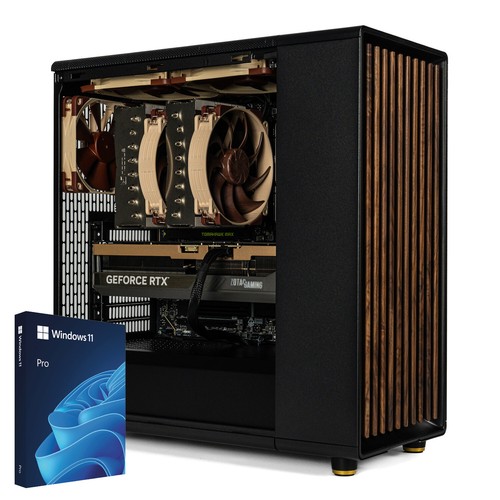 Noctua Gaming PC AMD Ryzen 5 7600X3D I Nvidia RTX 5070 I 64GB RAM I 2TB SSD