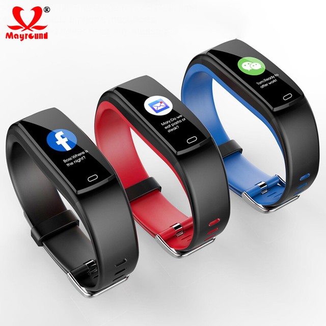 Y9 Smart Wristband Bracelet Watch Color Screen Waterproof Sport Fitness