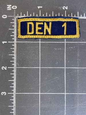 Vintage BSA Boy Scouts Of America Patch Cub Den 1 Ein Pack Bär Wolf Luchs
