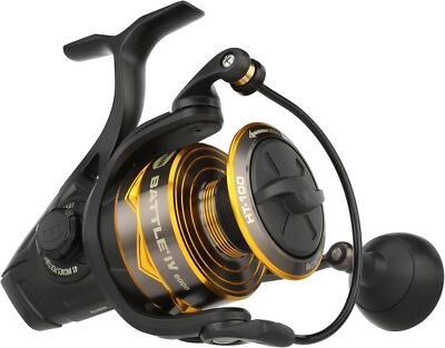 penn 6000 spinning reel BTLIV5000DX Battle IV DX The PENN Pursuit V series was built with versatility and reliability at the forefront Penn Reel Clash 6000 Spinning