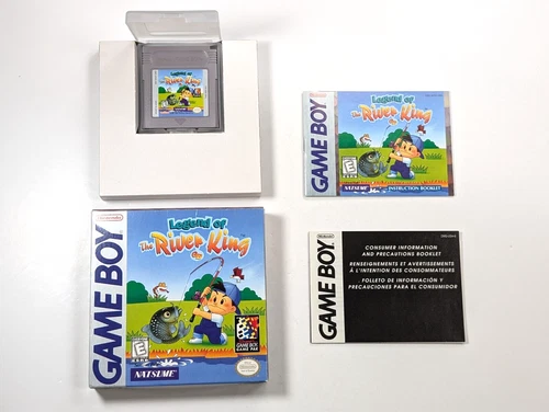 Legend of The River King GB Nintendo Game Boy with box authentic