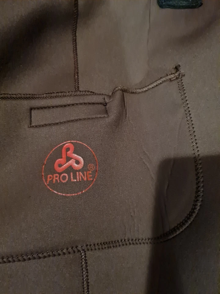 Vintage Pro Line Neoprene Insulated Chest Waders Brown Men's Overalls Size M (i6 - Image 4 of 4