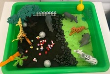 Sensory Bins/Sensory Toys/X-Large Size With Nontoxic Antibacterial Moldable Sand