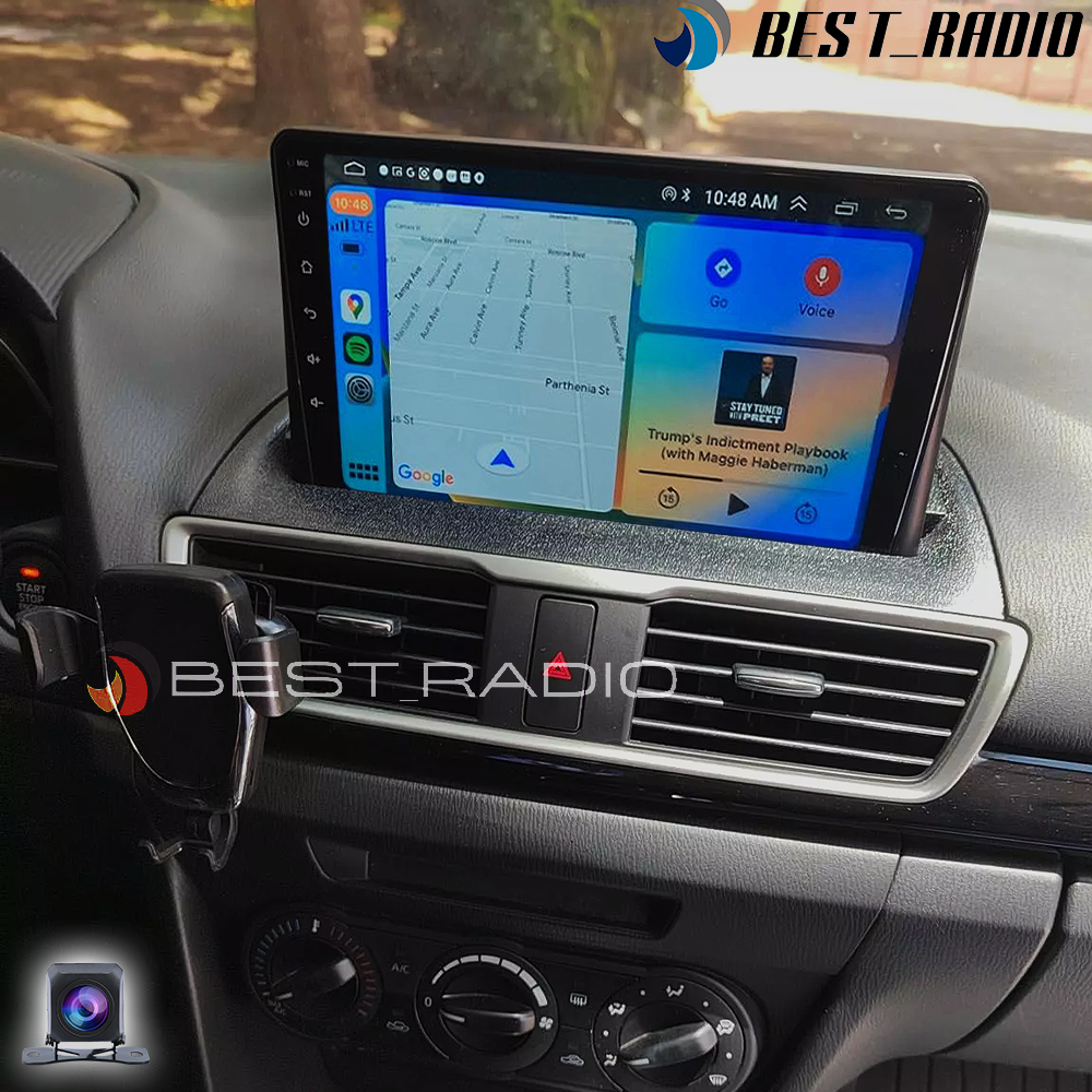 For Mazda 3 2014-2018 Carplay Car Stereo Radio Android 12.0 GPS NAVI WIFI 2+32GB