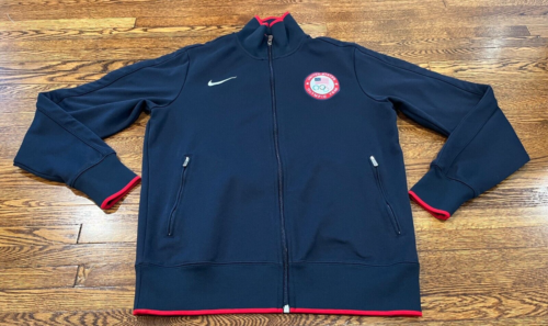Nike United States Olympic Team Jacket Men M Blue Full Zip Track Athletics - Picture 1 of 12