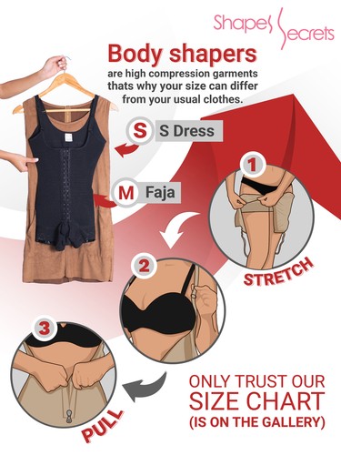 Offener Brustgürtel kolumbianischer Bauchweg Shapewear Fajas MariaE RA003 - Bild 4 von 10