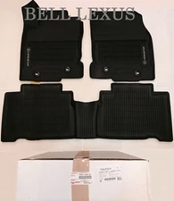 LEXUS OEM FACTORY ALL WEATHER FLOOR LINER SET 2015-2021 NX200T NX300H BLACK