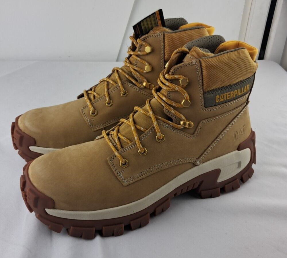 Caterpillar Stivali di sicurezza da uomo Propano ST S3 Pull On, Marrone