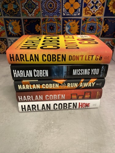 Lot 5 Harlan Coben HC Book Home/dont Let Go/missing You/fool Me Once/run Away - Picture 10 of 10