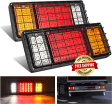 2 Paquete De Barra De Luces Traseras Led Para Remolque 40 LED para cami  NEW US