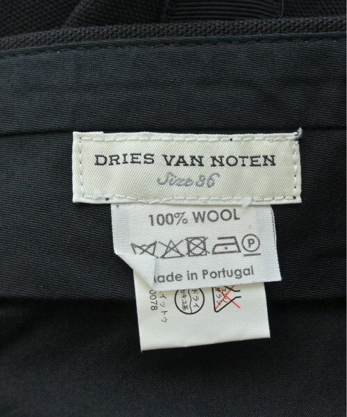 DRIES VAN NOTEN Slacks Black 36(Approx. XS) 2200510027025 | eBay