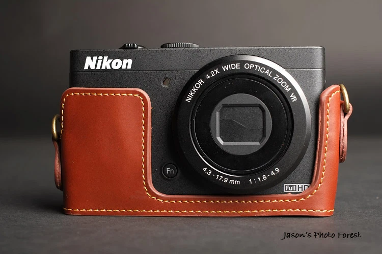 Handmade Genunie real Leather full Camera Case cover bag for Nikon COOLPIX P310 - Image 4 of 4