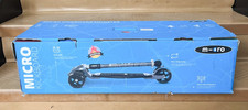 Micro Kickboard Monster 3-Wheel Adult/Teen Scooter Grey Brand New Free Shipping