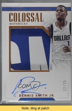 2017-18 Panini National Treasures Bronze 12/25 Dennis Smith Jr Auto READ 1j6