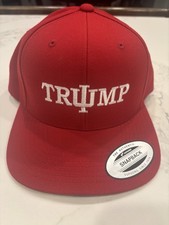 Indiana Hoosiers  University Donald TRUMP MAGA Hat SnapBack Cap