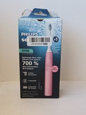 Philips Sonicare 4100 Electric Toothbrush Deep Pink Rechargeable New Open Box